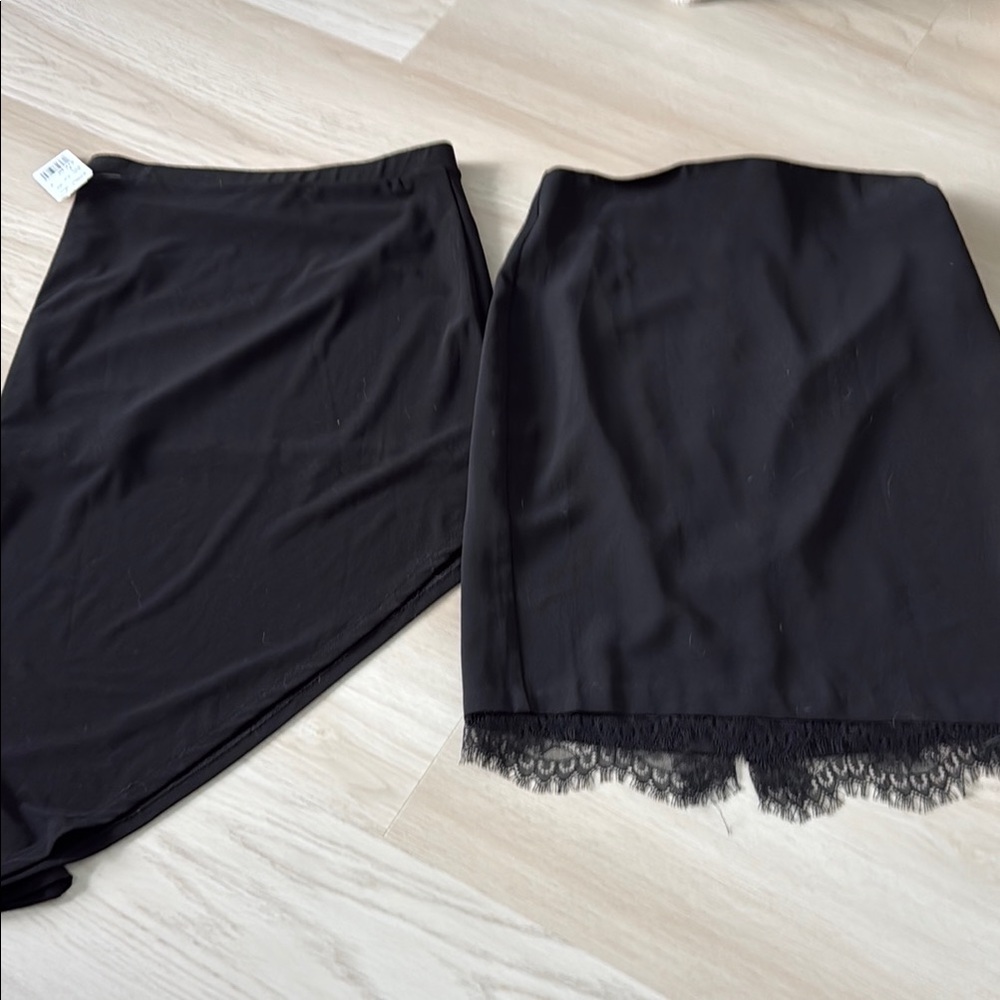 Lot of 2 Forever 21 skirts SM one is NWT
